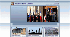 Desktop Screenshot of poyntontowncouncil.gov.uk
